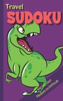 Travel Sudoku: Sudoku Medium to Hard B08M2LLG86 Book Cover