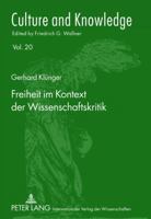 Freiheit Im Kontext Der Wissenschaftskritik 3631630042 Book Cover