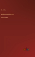 Philosophie du Droit: Tome Premier 3368205641 Book Cover