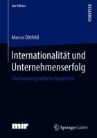 Internationalität und Unternehmenserfolg: Eine kontextspezifische Perspektive (mir-Edition) 3658226579 Book Cover