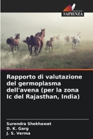 Rapporto di valutazione del germoplasma dell'avena 6205322781 Book Cover