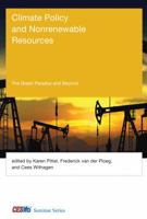 Climate Policy and Nonrenewable Resources: The Green Paradox and Beyond 0262027887 Book Cover