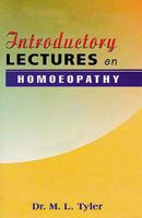 Introductory Lectures on Homoeopathy 818056469X Book Cover