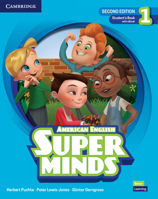 Super Minds Level 1 Student's Book with eBook American English 110882708X Book Cover