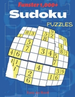 Funster 1,000+ Sudoku Puzzles Easy to Hard: Sudoku puzzle book B08R4FBBNC Book Cover