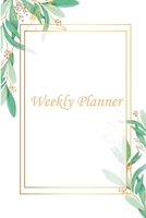 Weekly Planner: Monthly Planner Schedule - 1 week at a glance - Calendar with Checklists and Notes Daily To Do’s Academic Organizer Small Notebook ... Cute Day Planer School Simple Modern Teacher 1679517937 Book Cover