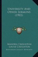 University & other sermons; 1104518686 Book Cover