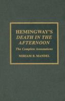 Hemingway's "Death in the Afternoon" 0810839962 Book Cover