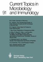 Current Topics in Microbiology and Immunology, Volume 94/95 3642681220 Book Cover