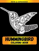 Hummingbird Coloring Book: An Adult Coloring Book with Fun, Easy, and Relaxing Coloring Pages B08LGSDHCW Book Cover