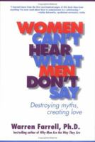 Women Can't Hear What Men Don't Say 087477988X Book Cover