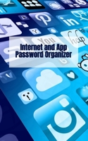 Internet and App Password Organizer: Large Print Compact Username and Password Log Book 1689773855 Book Cover