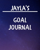 Jayla's Goal Journal: 2020 New Year Planner Goal Journal Gift for Jayla / Notebook / Diary / Unique Greeting Card Alternative 1676831339 Book Cover