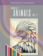 Relaxing Adult Coloring Book: Unworldly Animals Vol. 3 B0BPVWSRB2 Book Cover