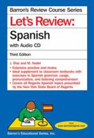 Let's Review Spanish with Audio CD (Barron's Review Course) 0764172166 Book Cover