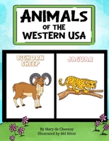 Animals of the Western USA: Coloring Book (Coloring books) B0CPDM53G1 Book Cover