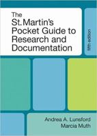 The St. Martin's Pocket Guide to Research and Documenting Sources 0312661924 Book Cover
