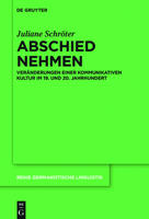 Abschied Nehmen 3110466422 Book Cover