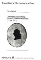 Der Theologische Weg Johann Friedrich Kleukers (1749-1827) 363144253X Book Cover
