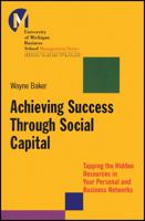 Achieving Success Social Capital P 1118602595 Book Cover