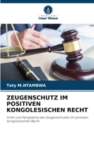 Zeugenschutz Im Positiven Kongolesischen Recht 6209201792 Book Cover