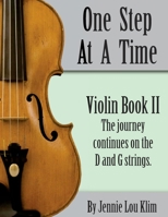One Step At A Time: Violin Book II 1497481155 Book Cover