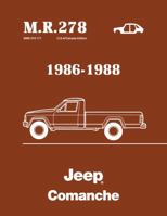 1986 - 1988 Jeep Comanche Body Shop Manual By Detroit Iron 1791412394 Book Cover
