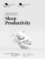 ILMS Research Vault - Sleep Productivity (PPS-SPR-RV-25) B0FS35QGV6 Book Cover
