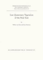 Late Quaternary Vegetation of the Near East 3882265302 Book Cover