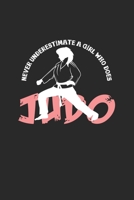 Girl who does judo: 6x9 Judo - dotgrid - dot grid paper - notebook - notes 1695208978 Book Cover