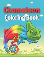 Chameleon Coloring Book: A unique coloring books kids& adults activity B08YQFVQQ1 Book Cover