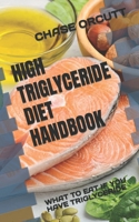 HIGH TRIGLYCERIDE DIET HANDBOOK: WHAT TO EAT IF YOU HAVE TRIGLYCERIDE B0B92CH3H8 Book Cover