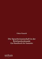 Die Sprachwissenschaft in Der Briefmarkenkunde 3846016721 Book Cover