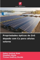 Propriedades ópticas do ZnS dopado com Cu para células solares (Portuguese Edition) 6208155568 Book Cover