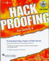 Hack Proofing Sun Solaris 8 192899444X Book Cover