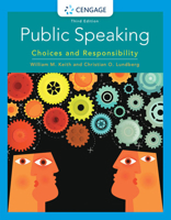 Public Speaking [with LMS MindTap Speech 1-Term Access Code] 130526164X Book Cover