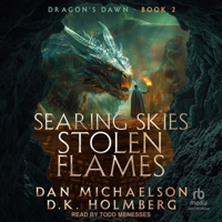 Searing Skies, Stolen Flames B0F4J6QYGL Book Cover