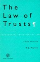 The Law of Trusts: Fundamental Principles of Law 042163510X Book Cover