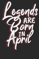 Legends are born in April: Wochenplaner Januar bis Dezember 2020 - 1 Woche auf einen Blick - DIN A5 Monatsplaner Jahresplaner Jahr Terminplaner Checklisten & Notizen Legenden sind im April geboren Geb 1678459275 Book Cover