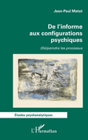 De l'informe aux configurations psychiques: (Dé)peindre les processus (Études Psychanalytiques) 2343254508 Book Cover