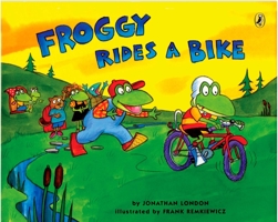 Froggy Rides a Bike 0545038081 Book Cover