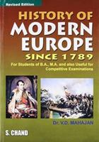 History of Modern Europe Since 1789 8121903386 Book Cover
