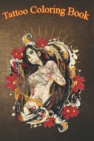 Tatto Coloring Book: Mexican Tattoo Pin-up Retro An Adult Coloring Book with Awesome, Sexy, and Relaxing Tattoo Designs for Men and Women B08P3H1SK6 Book Cover