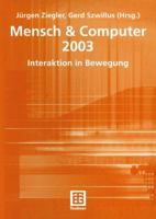 Mensch & Computer 2003: Interaktion in Bewegung 3519004410 Book Cover