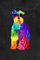 Final Planning Book - Dog Lover Mini Schnauzer Colorful Miniature Schnauzer B098CH13RM Book Cover