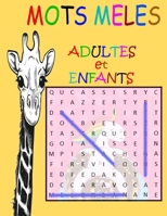 MOTS MELES ADULTES et ENFANTS: : 7Ans et plus Gros Caractères Thème Nature et Animaux avec Dessins Licornes. Cadeau à Offrir. Fabriqué en France. (French Edition) B085RVQ426 Book Cover