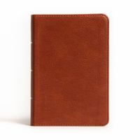 NASB Large Print Compact Reference Bible, Burnt Sienna Leathertouch 1087765706 Book Cover
