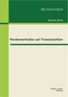 Herdenverhalten auf Finanzmärkten 3955490254 Book Cover