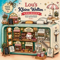 Lou's Kleine Welten Malbuch: Volume 1 (deutsch) (German Edition) 3696374393 Book Cover
