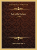 Scientific Culture 1146666195 Book Cover